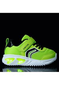 Geox Sneakersy J Assister Boy J45DZC 014CE C3707 M Zielony. Kolor: zielony. Materiał: materiał #7