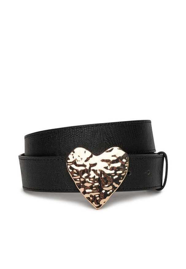 Morgan Pasek Damski 251-3BOUCO Czarny. Kolor: czarny. Materiał: skóra