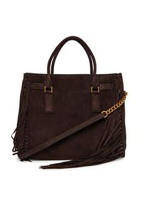 MICHAEL Michael Kors Torebka Hamilton Moderne 30F5ANXS3S Brązowy. Kolor: brązowy. Materiał: skórzane, zamszowe