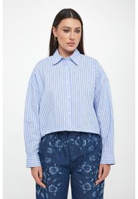 Pinko - Koszula damska w paski Cammie PINKO. Wzór: paski #5