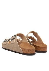 Birkenstock Klapki Arizona Vegan 1025779 Beżowy. Kolor: beżowy. Materiał: skóra #5