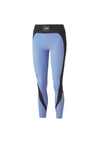 Legginsy damskie Puma FIT EVERSCULPT 7/8. Kolor: wielokolorowy, niebieski, czarny. Sport: turystyka piesza #1