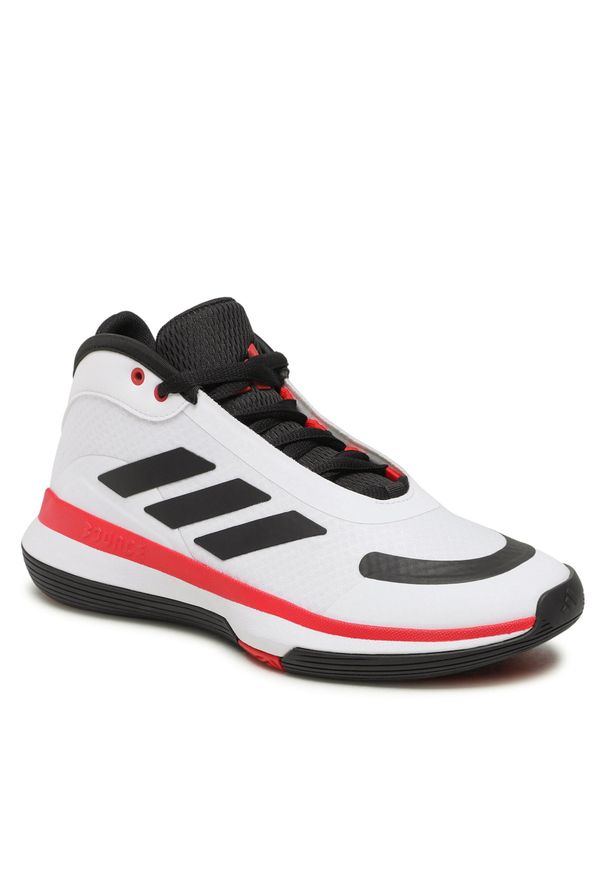 Adidas - Buty adidas Bounce Legends Shoes IE9277 Ftwwht/Cblack/Betsca. Kolor: biały. Materiał: materiał