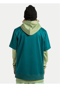 DC Shoes Bluza Dryden ADYFT03440 Zielony Regular Fit. Kolor: zielony. Materiał: syntetyk #7