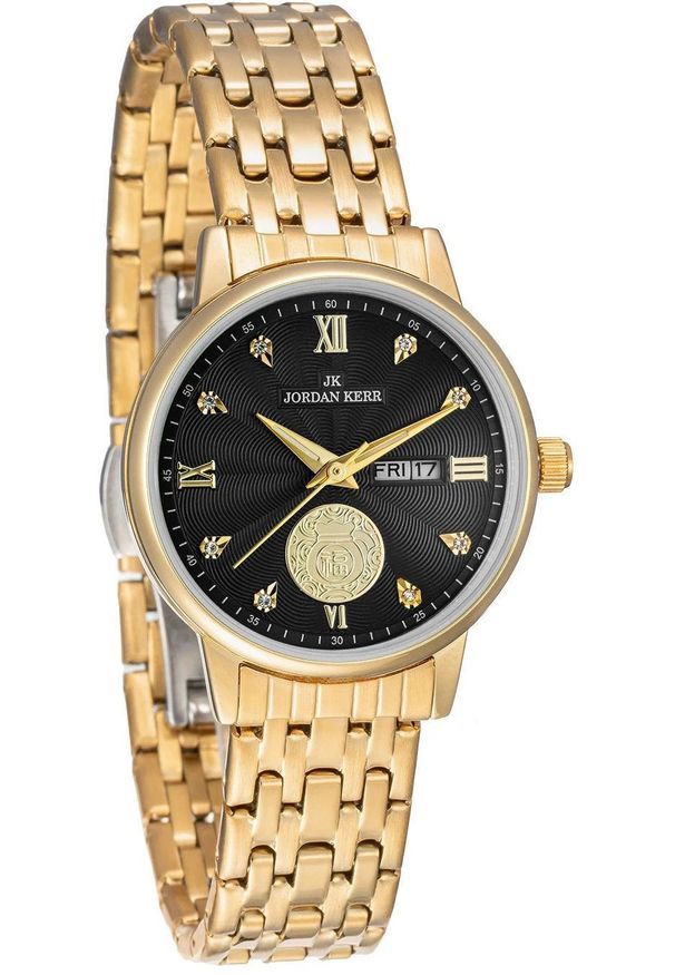 Perfect - Zegarek Jordan Kerr L1071 IPG CT damski elegancki 30 mm .. Styl: elegancki