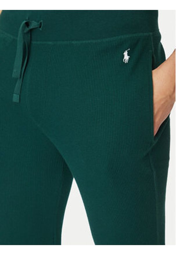 Polo Ralph Lauren Spodnie piżamowe 714899616005 Zielony Regular Fit. Kolor: zielony. Materiał: bawełna