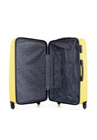 Semi Line Walizka duża T5571-6 Żółty. Kolor: żółty #5