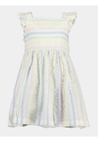 Blue Seven Sukienka letnia 734128 X Kolorowy Regular Fit. Materiał: bawełna. Wzór: kolorowy. Sezon: lato