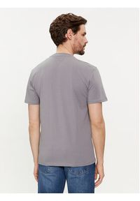 Napapijri T-Shirt S-Kreis NP0A4HQR Szary Regular Fit. Kolor: szary. Materiał: bawełna