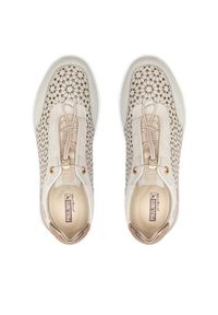 Pikolinos Sneakersy W4R-6584 Écru. Kolor: kremowy. Materiał: skóra #6