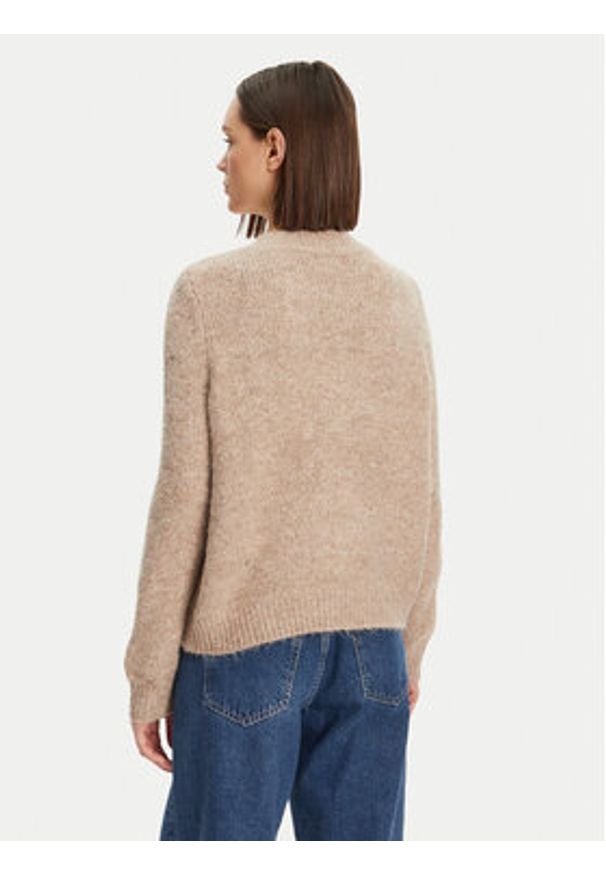 only - ONLY Kardigan Zoey 15332549 Beżowy Regular Fit. Kolor: beżowy. Materiał: syntetyk