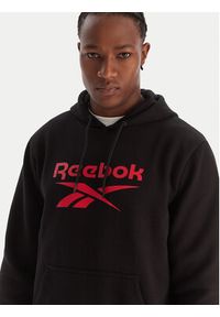 Reebok Bluza RK25152CCM Czarny Regular Fit. Kolor: czarny. Materiał: syntetyk #3