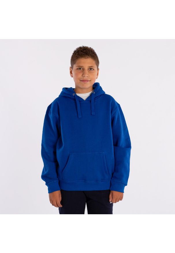 Softee - Bluza dziecięca SOFTEE Kelvin z kapturem. Typ kołnierza: kaptur. Kolor: niebieski
