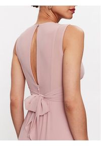 Rinascimento Sukienka wieczorowa CFC0112948003 Różowy Regular Fit. Kolor: różowy. Materiał: syntetyk. Styl: wizytowy