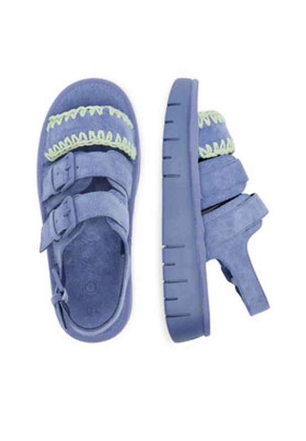 Roxy Sandały HY62277-2 Niebieski. Kolor: niebieski. Materiał: materiał