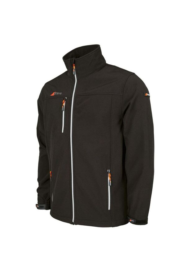 GRAYS - Kurtka softshellowa Grays Hockey Radius. Kolor: czarny. Materiał: softshell