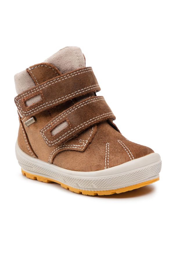 Śniegowce Superfit GORE-TEX 1-006308-3000 M Braun/Beige. Kolor: brązowy. Materiał: zamsz, skóra