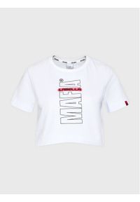 LABELLAMAFIA - LaBellaMafia T-Shirt 25870 Biały Regular Fit. Kolor: biały. Materiał: bawełna