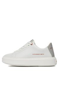 Alexander Smith Sneakersy London ALAZLDW-8290 Biały. Kolor: biały. Materiał: skóra