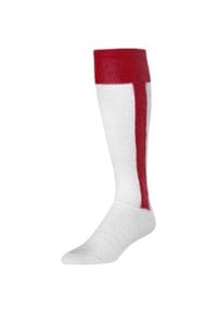 TCK - Skarpety baseballowe - 2in1 Baseball Socks - Adults (Red). Kolor: czerwony