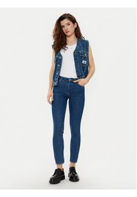 only - ONLY Jeansy 15336726 Granatowy Skinny Fit. Kolor: niebieski