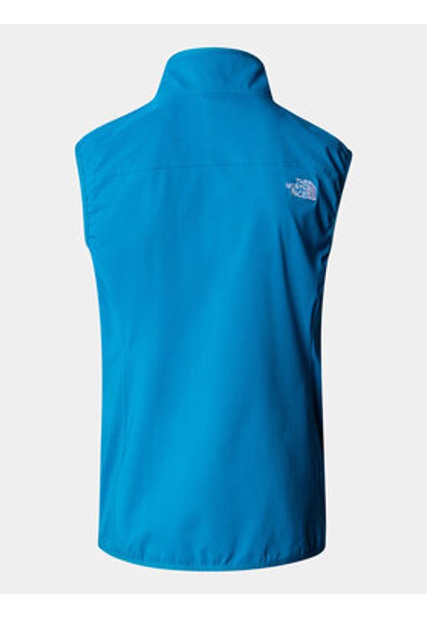 The North Face Kamizelka Nimble NF0A4955 Niebieski Regular Fit. Kolor: niebieski. Materiał: syntetyk