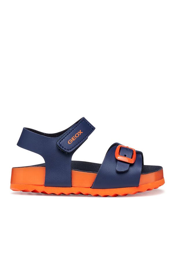 Sandały Geox. Kolor: niebieski