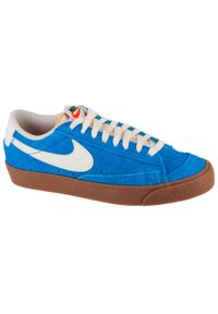 Nike - Buty sportowe do chodzenia damskie, W Blazer Low 77. Kolor: niebieski. Sport: turystyka piesza
