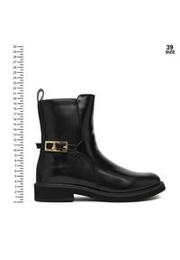 Patrizia Pepe Botki PPJ954.24 Czarny. Kolor: czarny. Materiał: skóra #2