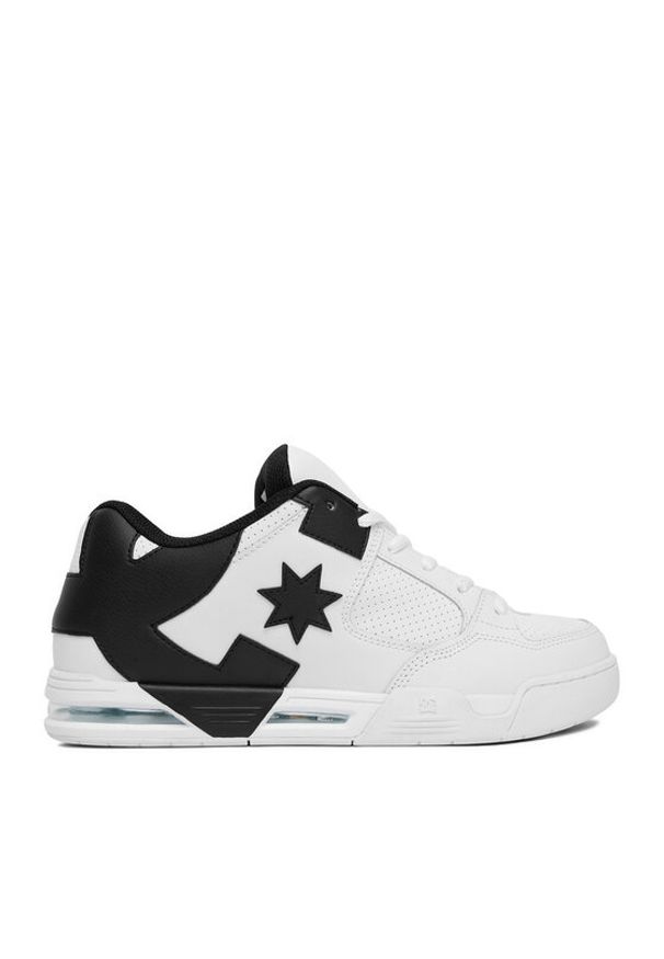 DC Shoes Sneakersy EO-DC COMMAND DC02220102 Biały. Kolor: biały. Materiał: skóra