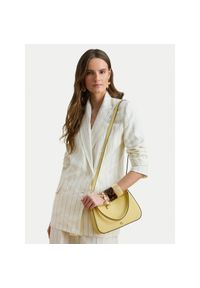 Lauren Ralph Lauren - Torebka LAUREN RALPH LAUREN. Kolor: żółty #1