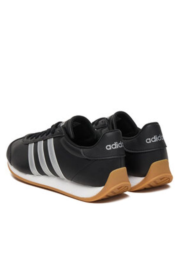 Adidas - adidas Sneakersy Runvista HQ2326 Czarny. Kolor: czarny. Materiał: skóra