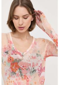 TwinSet - Twinset longsleeve. Materiał: dzianina, prążkowany. Długość rękawa: długi rękaw #6
