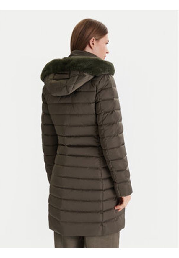 Geox Kurtka puchowa Bettanie W5626H T3122 F3236 Zielony Regular Fit. Kolor: zielony. Materiał: syntetyk