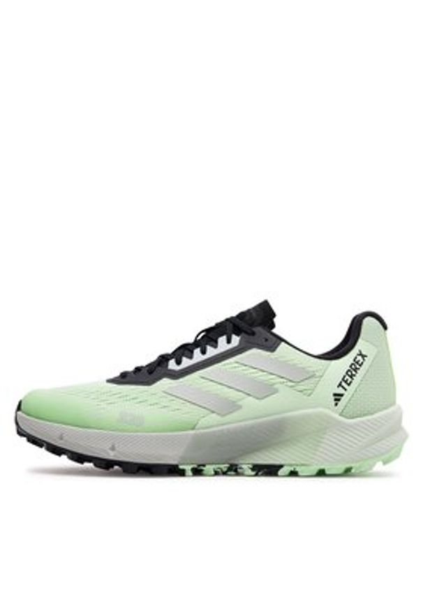Adidas - adidas Buty do biegania Terrex Agravic Flow 2.0 Trail Running IG8019 Zielony. Kolor: zielony. Materiał: materiał, mesh. Model: Adidas Terrex. Sport: bieganie