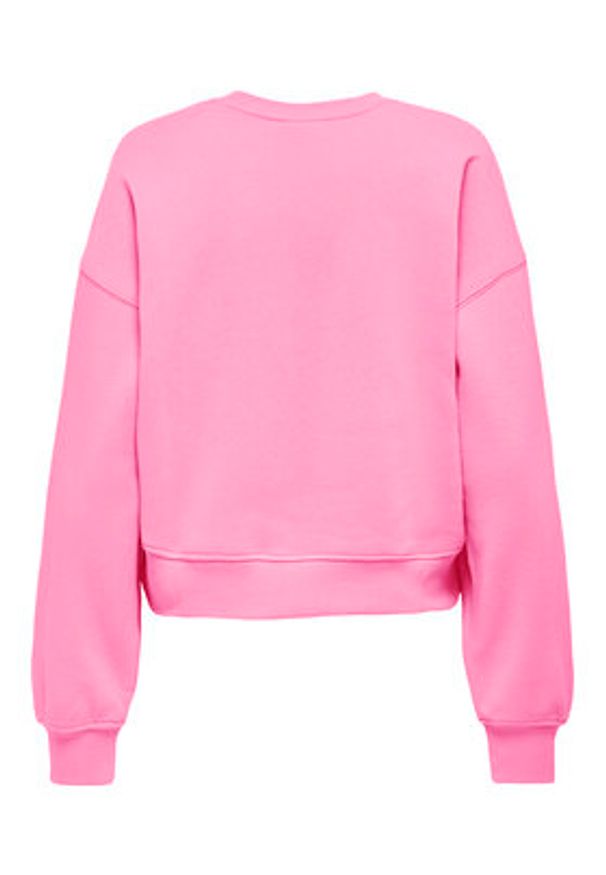 only - ONLY Bluza Best 15338727 Różowy Regular Fit. Kolor: różowy. Materiał: bawełna