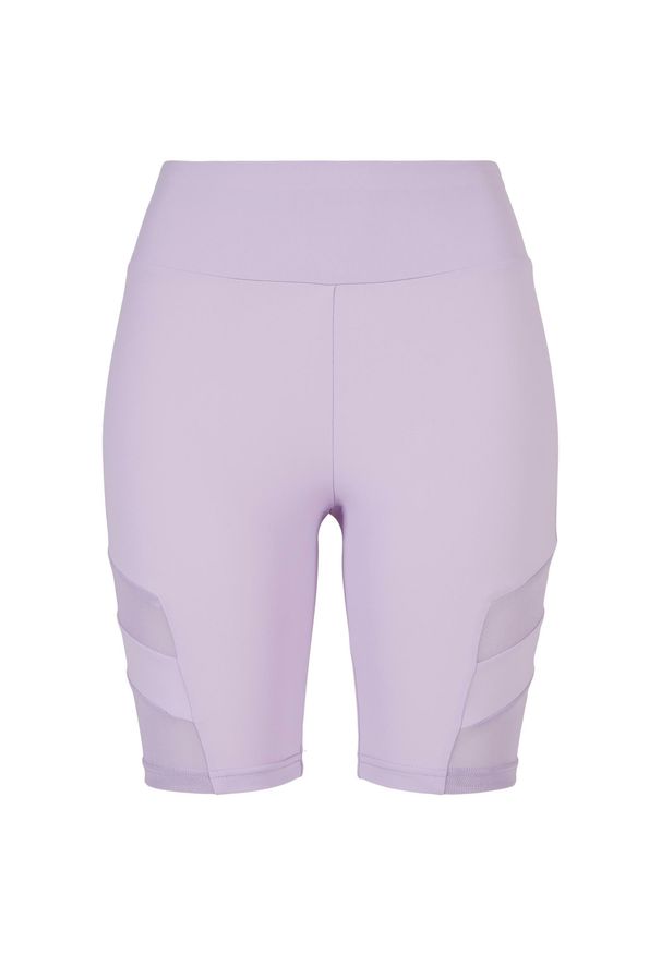 Damskie uda z wysoką talią Urban Classics Tech Mesh GT. Stan: podwyższony. Kolor: biały. Materiał: mesh