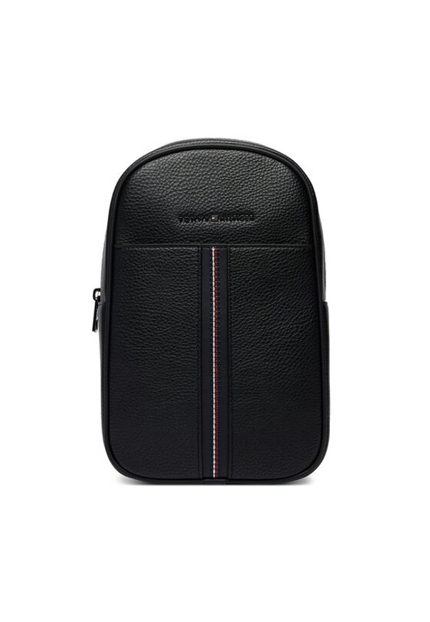 TOMMY HILFIGER - Tommy Hilfiger Saszetka Th Central Slingpack AM0AM14170 Czarny. Kolor: czarny. Materiał: skóra