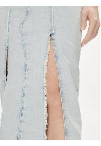 Liu Jo Spódnica jeansowa UA4266 DS049 Niebieski Regular Fit. Kolor: niebieski. Materiał: bawełna