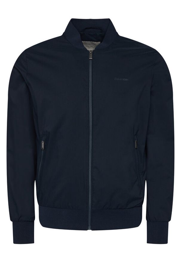 Calvin Klein Kurtka bomber LV040FM512 Granatowy Regular Fit. Kolor: niebieski. Materiał: syntetyk