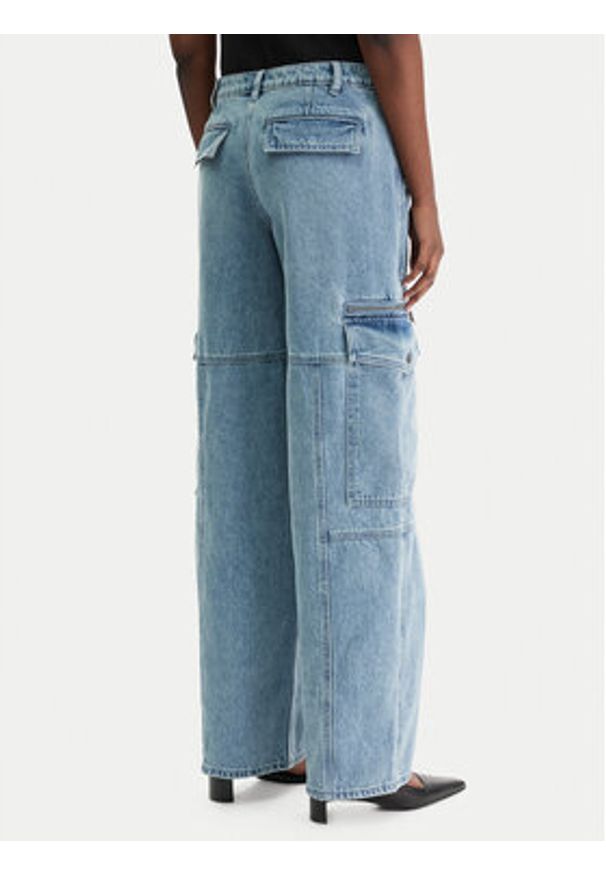 MICHAEL Michael Kors Jeansy MR6909WFAU Niebieski Relaxed Fit. Kolor: niebieski