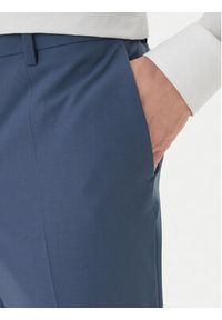 Hugo - HUGO Garnitur Henry/Getlin232X 50547345 Niebieski Slim Fit. Kolor: niebieski. Materiał: wełna #9