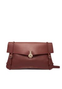 Patrizia Pepe Torebka 8B0331/L162 Brązowy. Kolor: brązowy. Materiał: skórzane #1