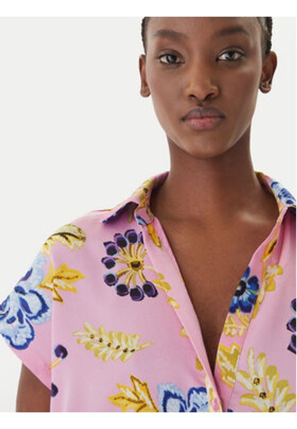 LOLA CASADEMUNT Bluza LS2615063 Różowy Regular Fit. Kolor: różowy. Materiał: syntetyk