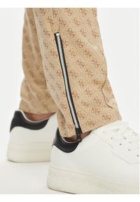 Guess Spodnie dresowe Korbin Z2BB05 FL04Q Beżowy Regular Fit. Kolor: beżowy. Materiał: syntetyk, bawełna #6