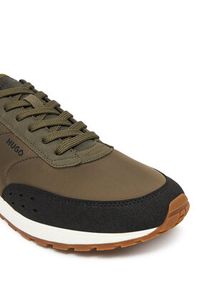 Hugo - HUGO Sneakersy Icelin 50548502 Zielony. Kolor: zielony. Materiał: materiał #3