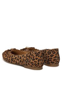 Sergio Bardi Baleriny RST-F1096-01SB Brązowy. Kolor: brązowy. Materiał: nubuk, skóra #5