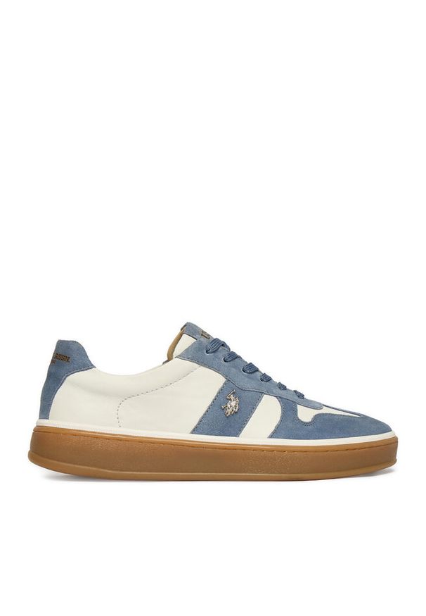 Sneakersy U.S. Polo Assn.. Kolor: biały