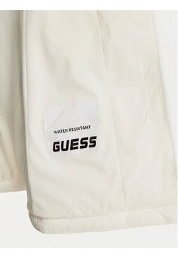 Guess Płaszcz zimowy New Aleta V4YL05 WF3X0 Écru Regular Fit. Materiał: syntetyk. Sezon: zima