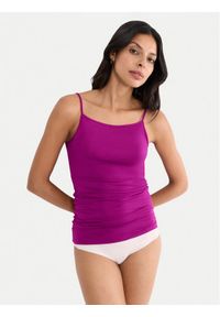 Triumph Top Beauty Layers 10227206 Różowy Slim Fit. Kolor: różowy. Materiał: wiskoza #1